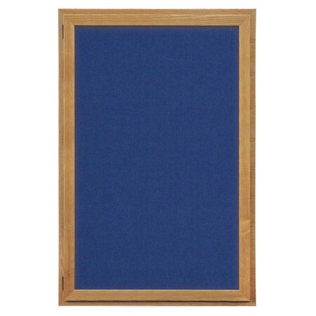 United Visual Products Indoor Enclosed Combo Board, 72"x36", Satin Frame/Wht Porc & Medium Grey UVCB7236-WHTPORC-MEDGRY